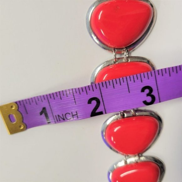 Red Toggle Bracelet - Picture 7 of 11
